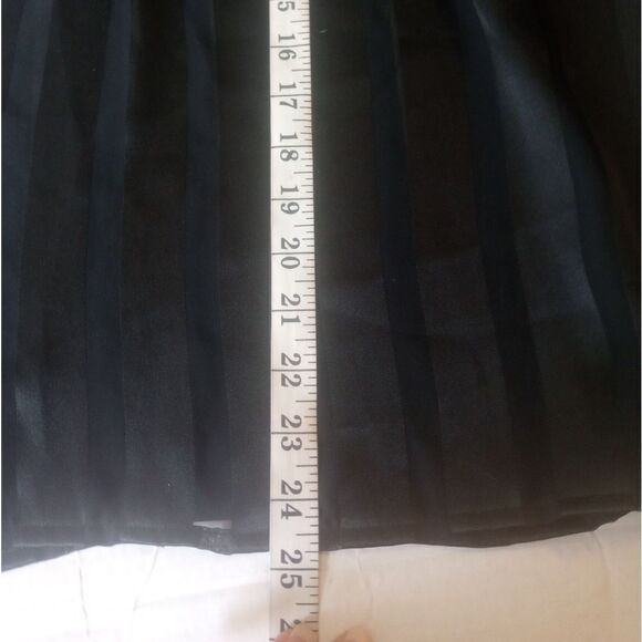 Nipon Blouse sheer striped long sleeve top with accent - Picture 8 of 9